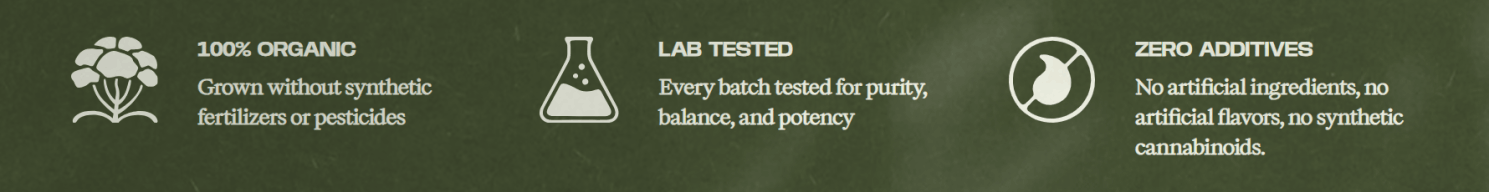 Binoid Store review featuring hemp-derived THC products.